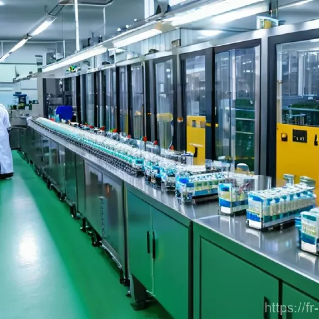 케냐의 의약품 산업 - **Prompt 1: Modern Kenyan Pharmaceutical Manufacturing Hub**
    "A wide shot inside a clean, state-...